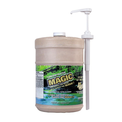 Zenex Magic Hand Soap - Industrial Hand Cleaner with Walnut Scrubbers | 1 Gallon (4 Pack)