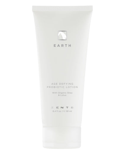 ZENTS Age-Defying Probiotic Body & Hand Lotion Earth – Hyaluronic Acid + Organic Shea Butter | 6.4 fl oz