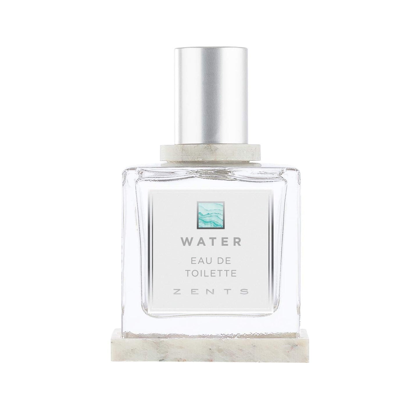 Zents Water Eau de Parfum – Unisex Fresh Scent with Chamomile, Coriander & Lemon | 1.69 oz