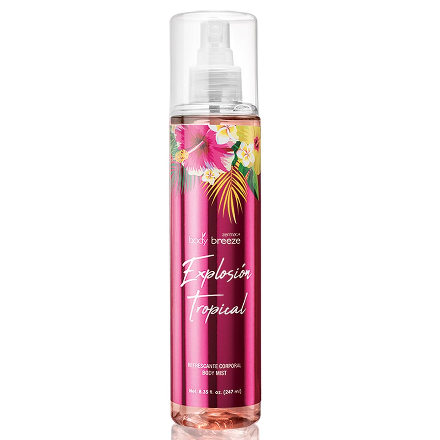 Zermat Explosion Tropical Body Mist for Women | Hydrating Glycerin Formula, Floral-Fruity Scent 8.35 fl oz