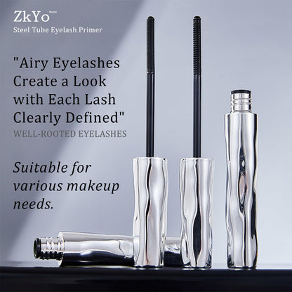 ZkYo Steel Tube Eyelash Primer – Waterproof Base Coat for Voluminous, Long-Lasting Lashes