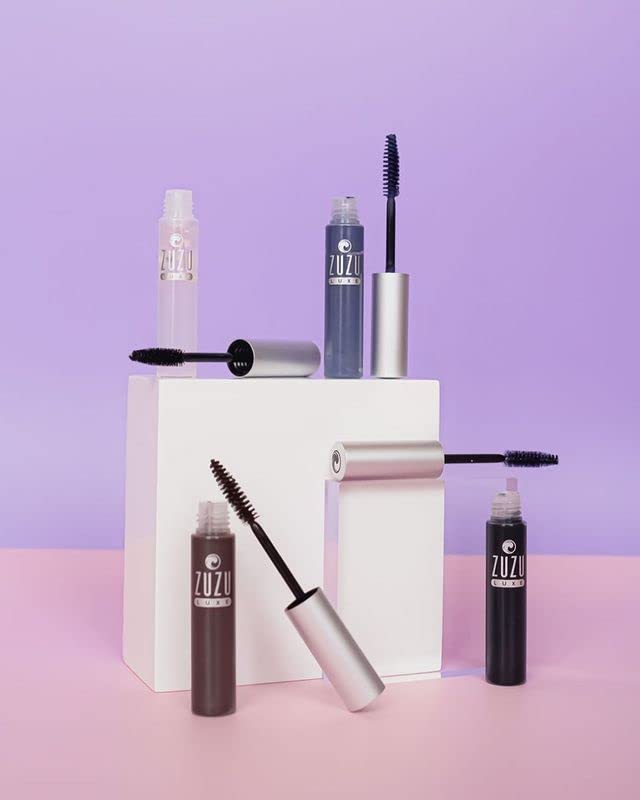 Zuzu Luxe Luxe Mascara Onyx – Water-Resistant, Natural, Vegan, Paraben-Free, 0.25 oz