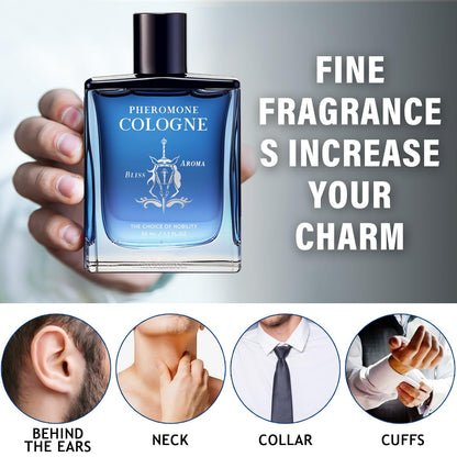 ZVBZVB Pheromone Cologne for Men – Long-Lasting 1.7 fl oz